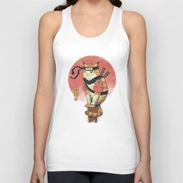 Shinobi Cat Unisex Tank Top