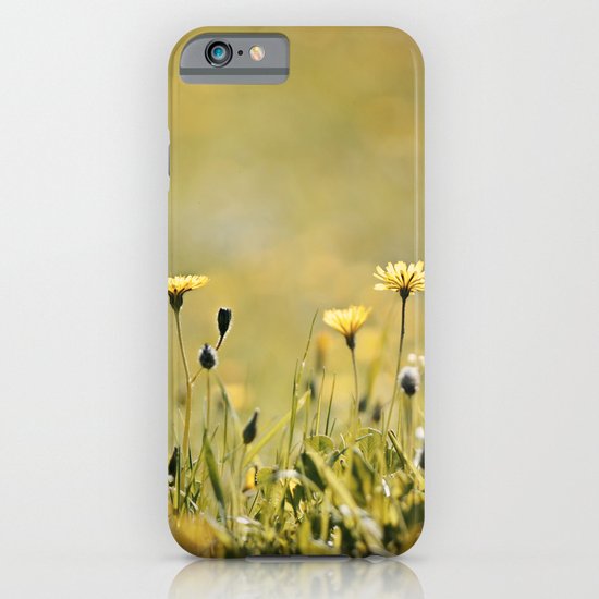 Yellow Wildflowers in the Sun iPhone & iPod Case