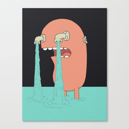 Get Over It Canvas Print