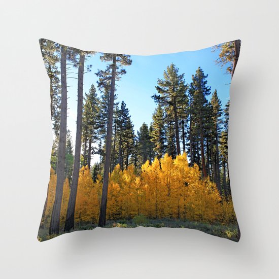 Fall Foliage Throw Pillow