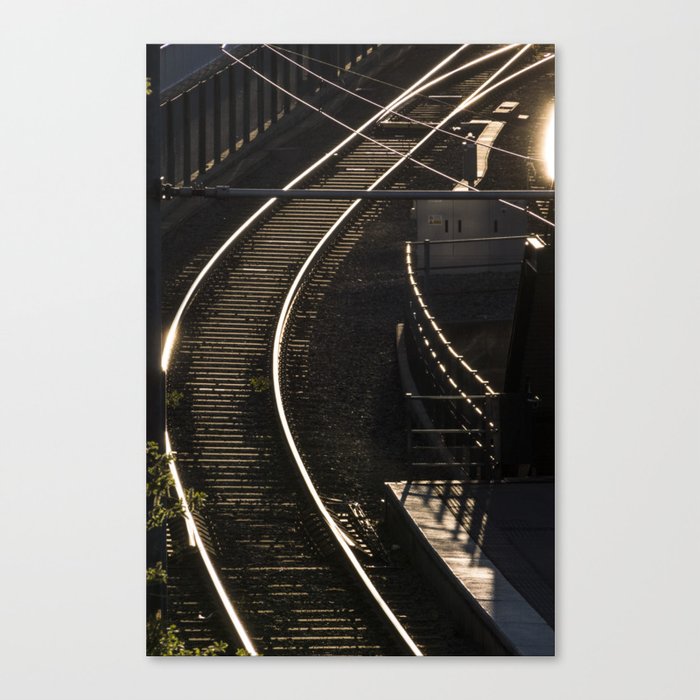 Stockholm tracks Canvas Print