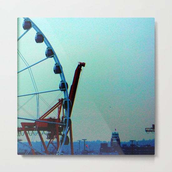 Cargosel Metal Print