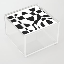 Black and White Acrylic Box