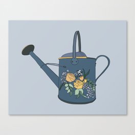 vintage watering can  Canvas Print