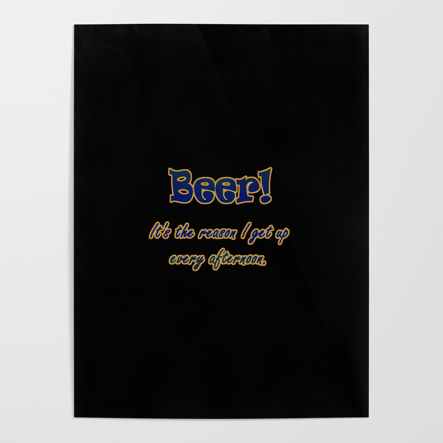 FUNNY HUMOROUS A4 WALL ART BEER JOKE QUALITY PRINT ANY ROOM OFFICE