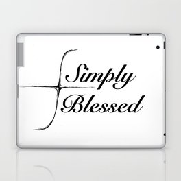 Simply Blessed Laptop Skin