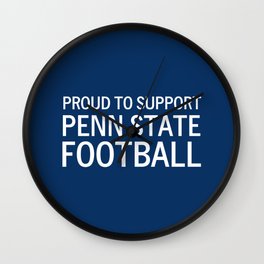 Proud to support Penn State Football Wall Clock