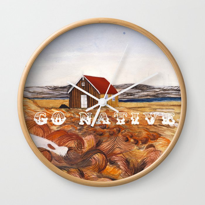 go native 01 Wall Clock