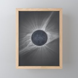 Total Solar Eclipse Framed Mini Art Print