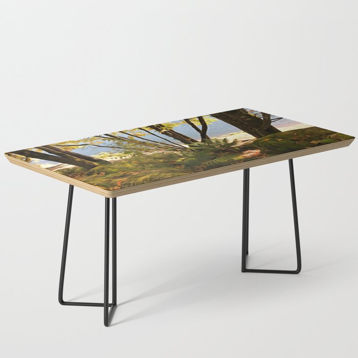 Imagine That No3- abstract landscape Coffee Table