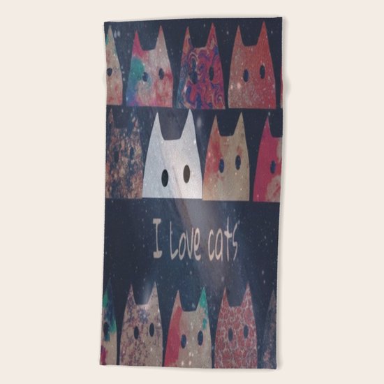 cat-127 Beach Towel