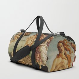 The Birth of Venus by Sandro Botticelli Duffle Bag