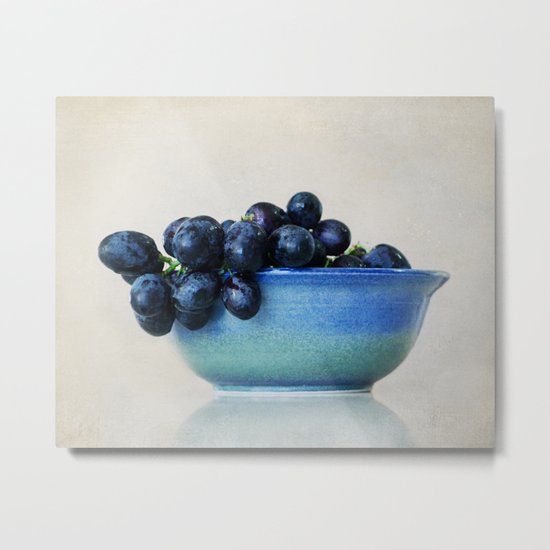 Grapes Metal Print