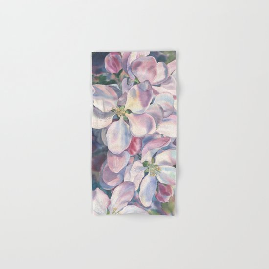 "Blossoming apple-tree" Hand & Bath Towel