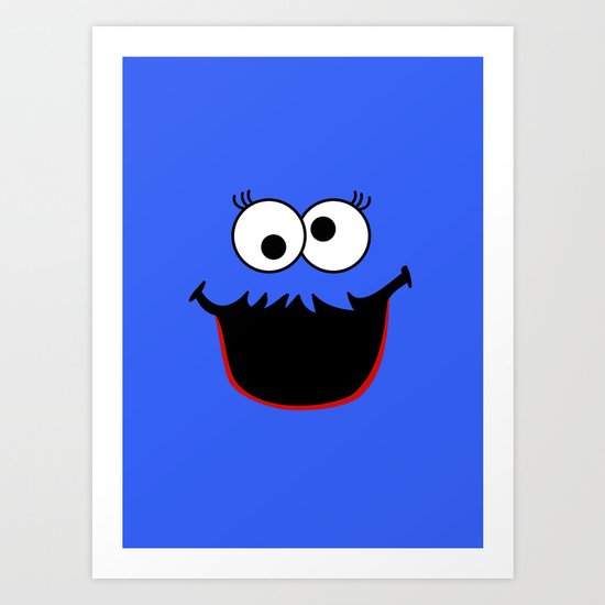 Gimme Those Cookies Girl! Art Print