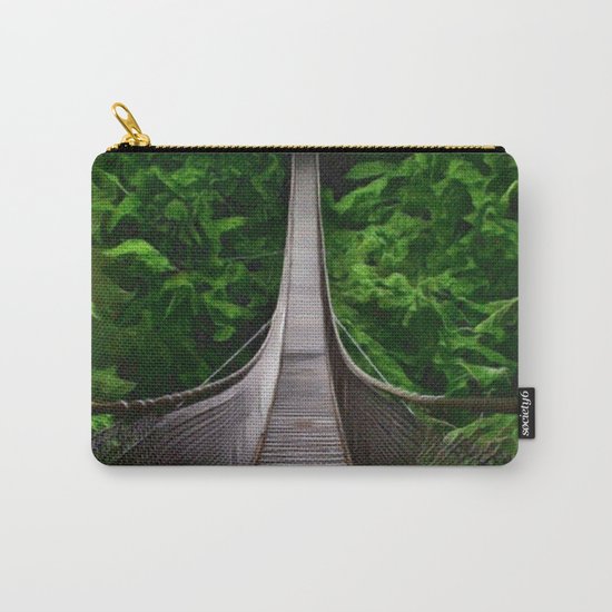 A Bridge to Adventure Carry-All Pouch