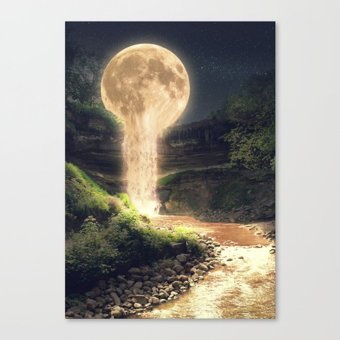 Moon River Canvas Print
