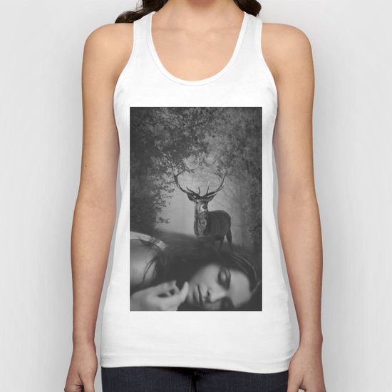 le rêve du cerf Unisex Tank Top