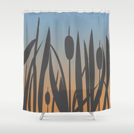 Reed Bush Shower Curtain