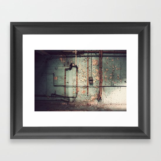 The Forgotten Wall Framed Art Print