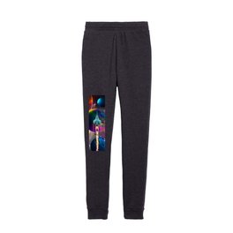 Spaceship on a Planetary Jouney Kids Joggers