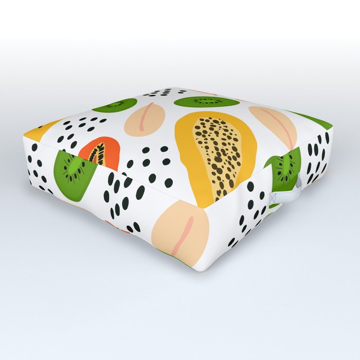 Fruity sweet pattern Outdoor Floor Cushion