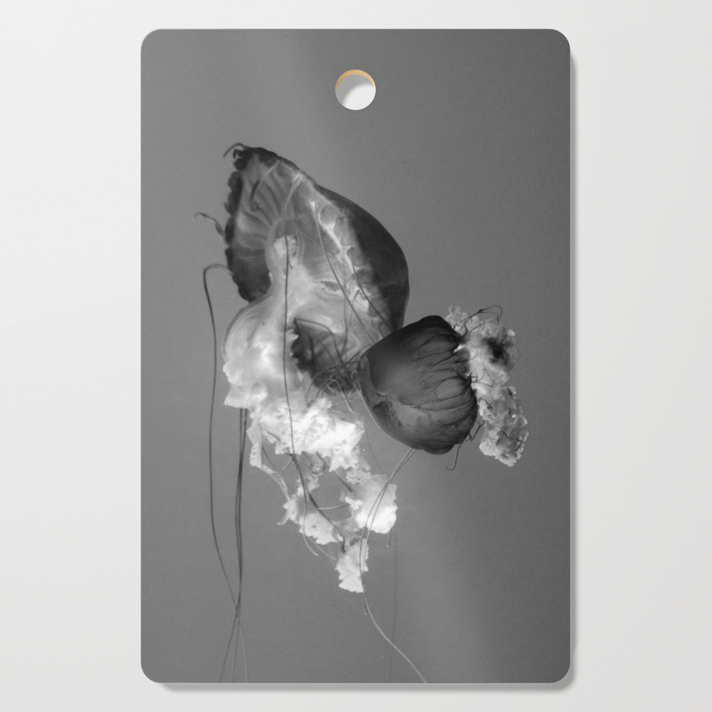 Silent Dance - Black And White Cutting Board by forgottenbeauty
