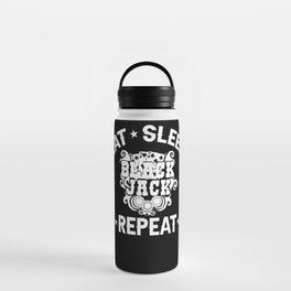 Blackjack Player Casino Basic Strategy Game Cards Water Bottle