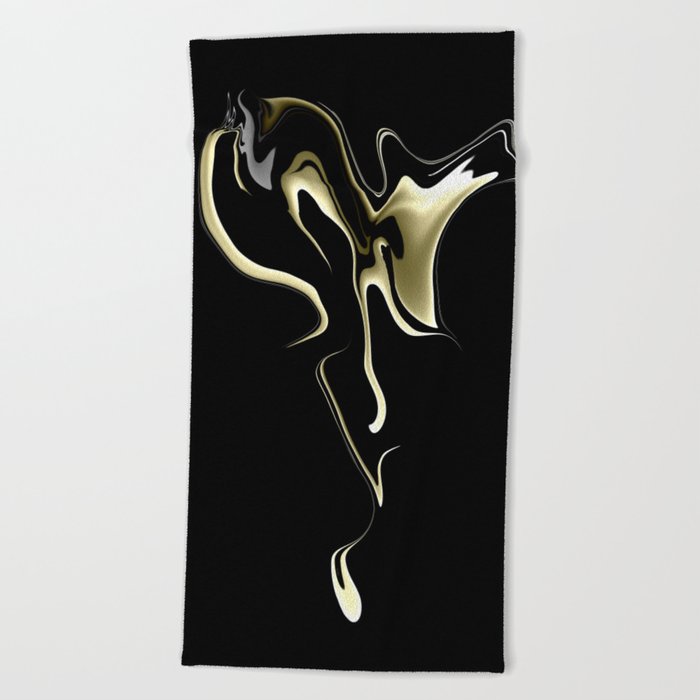 Golden Sigil Beach Towel