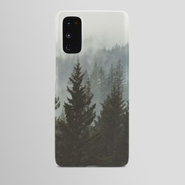 Forest Fog Mountain IV - Wanderlust Nature Photography Android Case
