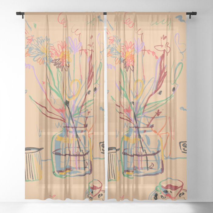 Sheer Curtain