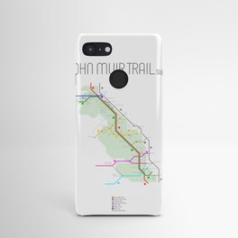John Muir Trail Subway Map Android Case