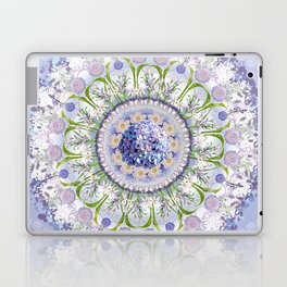 Blue Floral Laptop & iPad Skin