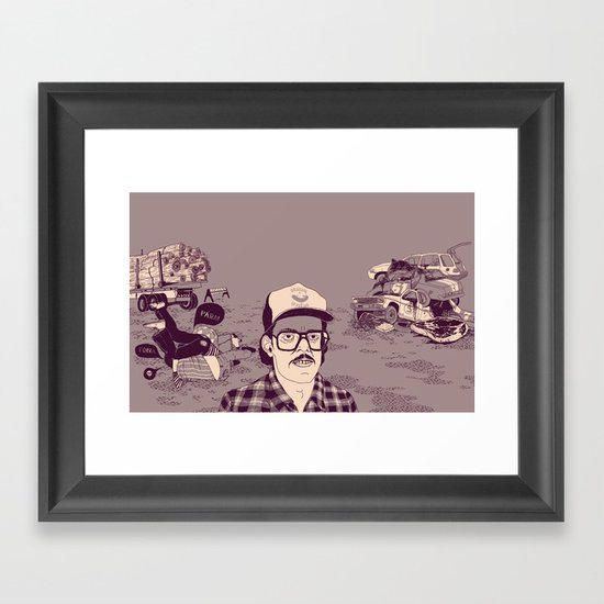 Vish Framed Art Print