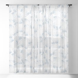 Feathered  Sheer Curtain