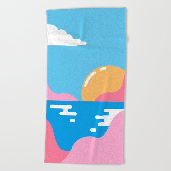 Our Sunset Beach Towel