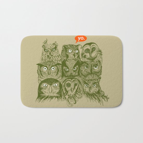 Wisdom to the Nines Bath Mat
