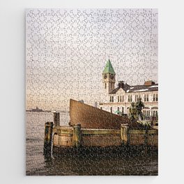 Cloudy Day at the Pier | Travel Photography | New York City Jigsaw Puzzle