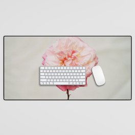 Pink Rose Desk Mat