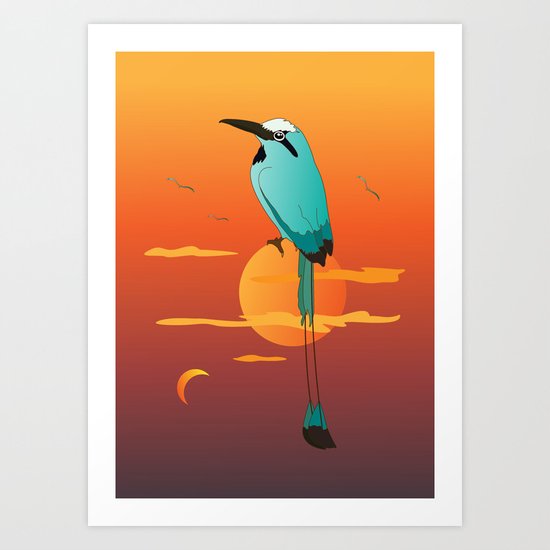 Oklahoma Bird Art Print