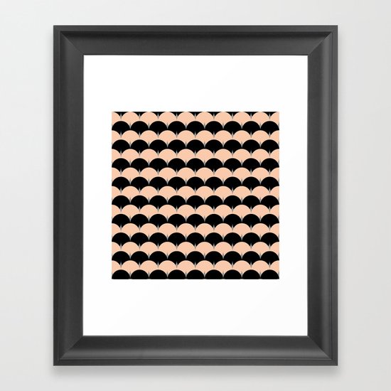 undulation Framed Art Print