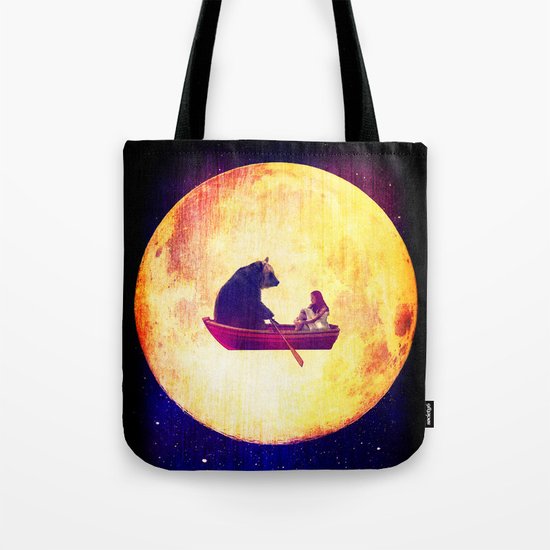 Moon Flight Tote Bag