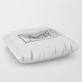Cage of the Self Floor Pillow