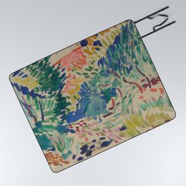 Landscape at Collioure by Henri Matisse Picnic Blanket