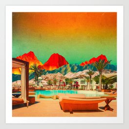 Saturation Summer by Kooky Collages Art Print