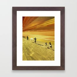 Radiate Framed Art Print