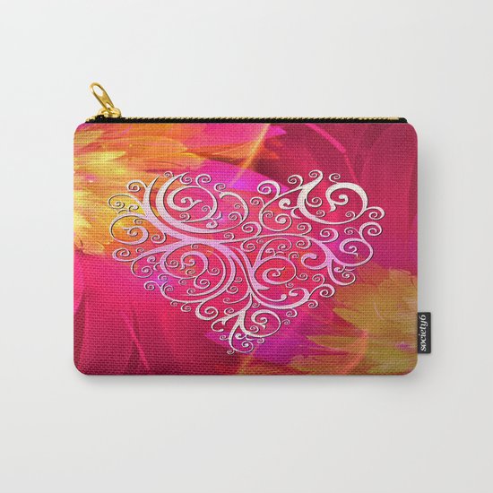 Ever More Heart Carry-All Pouch