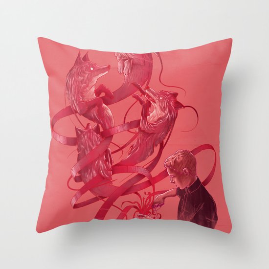 Cutting to the Chase Throw Pillow