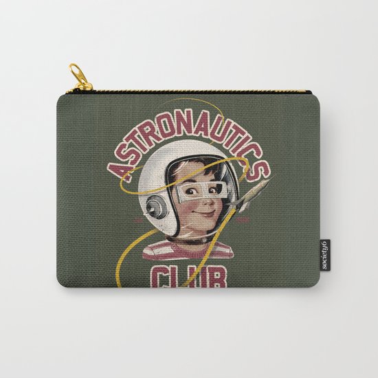 Astro Club (green) Carry-All Pouch