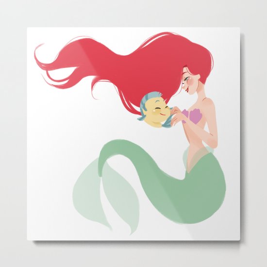 Ariel Metal Print